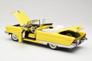 Lincoln Premiere Kabriolets Dzeltens Sun Star 1:18 4641 Metāls — attēls 5 no 8