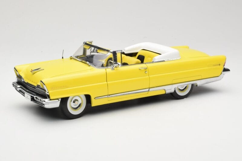 Lincoln Premiere Kabriolets Dzeltens Sun Star 1:18 4641 Metāls
