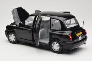 London Taxi TX1 Melns Sun Star 1:18 1120 Metāls — attēls 5 no 8