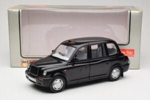 London Taxi TX1 Melns Sun Star 1:18 1120 Metāls — attēls 8 no 8