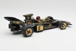 Lotus 72D #5 E. Fittipaldi John Player Special GP Spain 1972 MCG 1:18 MCG18610F Metāls — attēls 3 no 6