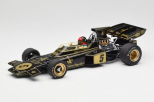 Lotus 72D #5 E. Fittipaldi John Player Special GP Spain 1972 MCG 1:18 MCG18610F Metāls