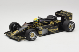 Lotus 97T Renault #12 A. Senna Team Lotus 1985 Minichamps 1:18 540851812 Metāls