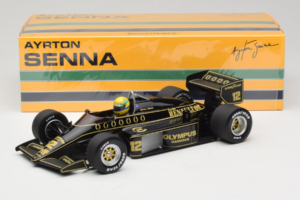 Lotus 97T Renault #12 A. Senna Team Lotus 1985 Minichamps 1:18 540851812 Metāls — attēls 7 no 7