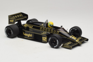 Lotus 98T Renault #12 A. Senna Team Lotus 1986 Minichamps 1:18 540861812 Metāls — attēls 4 no 7