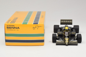 Lotus 98T Renault #12 A. Senna Team Lotus 1986 Minichamps 1:18 540861812 Metāls — attēls 6 no 7