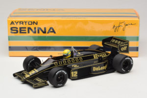 Lotus 98T Renault #12 A. Senna Team Lotus 1986 Minichamps 1:18 540861812 Metāls — attēls 7 no 7