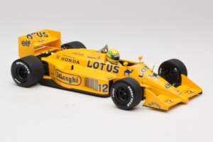 Lotus 99T Honda #12 A. Senna Team Lotus 1987 Minichamps 1:18 540871812 Metāls — attēls 4 no 7