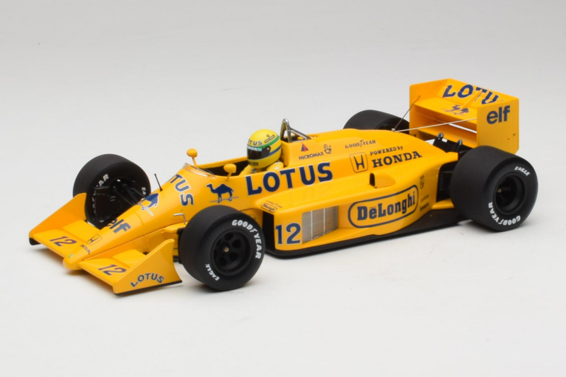Lotus 99T Honda #12 A. Senna Team Lotus 1987 Minichamps 1:18 540871812 Metāls