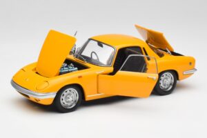 Lotus Elan S/E Racing Dzeltens AUTOart 1:18 75352 Metāls — attēls 2 no 8