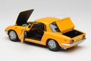 Lotus Elan S/E Racing Dzeltens AUTOart 1:18 75352 Metāls — attēls 5 no 8