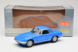 Lotus Elan S3 Zils Sun Star 1:18 4072 Metāls — attēls 8 no 8