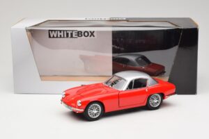 Lotus Elise S1 Sarkans & Sudrabs Whitebox 1:18 WB18003 Metāls — attēls 8 no 8