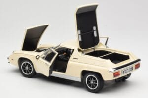 Lotus Europa S2 Special Balts Kyosho 1:18 08155W Metāls — attēls 5 no 8