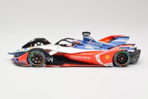 Mahindra M5Electro Mahindra Racing #64 J. D'Ambrosio Formula E Season 5 2019 Minichamps 1:18 114180064 Metāls — attēls 3 no 6