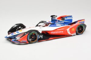 Mahindra M5Electro Mahindra Racing #64 J. D'Ambrosio Formula E Season 5 2019 Minichamps 1:18 114180064 Metāls