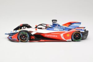 Mahindra M5Electro Mahindra Racing #94 F. Rosenqvist Formula E Season 5 2019 Minichamps 1:18 114180094 Metāls — attēls 3 no 6