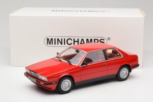 Maserati BiTurbo Coupe Rosso Corsa Minichamps 1:18 107123501 Sveķi — attēls 6 no 6