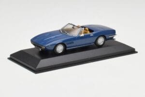 Maserati Ghibli Spyder Zils Minichamps 1:43 400123330 Metāls — attēls 2 no 4