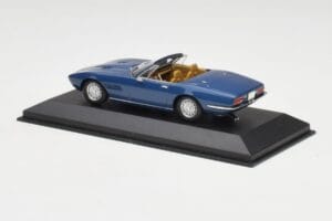 Maserati Ghibli Spyder Zils Minichamps 1:43 400123330 Metāls — attēls 3 no 4