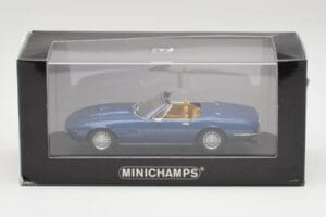 Maserati Ghibli Spyder Zils Minichamps 1:43 400123330 Metāls — attēls 4 no 4