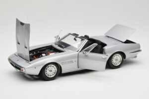 Maserati Ghibli Spyder Sudrabs Minichamps 1:18 100122330 Metāls — attēls 2 no 7