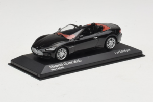 Maserati GranCabrio Melns Metallisks Minichamps 1:43 400123930 Metāls — attēls 2 no 5