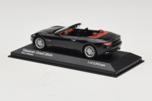 Maserati GranCabrio Melns Metallisks Minichamps 1:43 400123930 Metāls — attēls 3 no 5