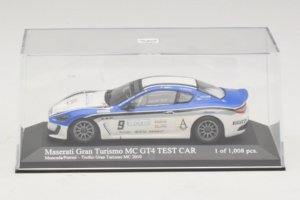 Maserati GranTurismo MC GT4 #9 Moncada / Petrini Maserati MC 2010 Minichamps 1:43 400101209 Metāls — attēls 5 no 5