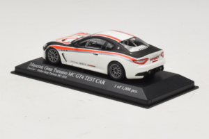 Maserati GranTurismo MC GT4 Trofeo GranTurismo MC Test Car 2010 Minichamps 1:43 400101201 Metāls — attēls 3 no 4