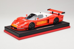 Maserati MC12 Rolfo Sarkans Balts Gl Model 1:18 REMC031 Sveķi — attēls 2 no 7