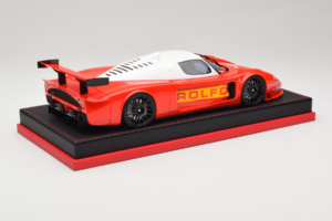 Maserati MC12 Rolfo Sarkans Balts Gl Model 1:18 REMC031 Sveķi — attēls 3 no 7