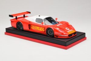 Maserati MC12 Rolfo Sarkans Balts Gl Model 1:18 REMC031 Sveķi — attēls 4 no 7
