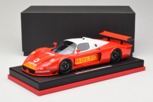 Maserati MC12 Rolfo Sarkans Balts Gl Model 1:18 REMC031 Sveķi — attēls 7 no 7