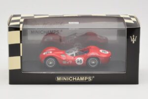 Maserati Tipo 61 #98 C. Shelby Times Mirror Grand Prix Riverside 1960 Minichamps 1:43 400601298 Metāls — attēls 4 no 4