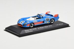 Matra Simca MS670B #12 J-P. Beltoise / J-P. Jabouille / J-P. Jaussaud 24 Hours of Le Mans 1973 Minichamps 1:43 430731112 Metā — attēls 2 no 4