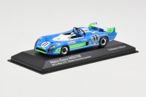 Matra Simca MS670B #7 H. Pescarolo / G. Larrousse 24 Hours of Le Mans Winner 1973 Minichamps 1:43 430731111 Metāls — attēls 2 no 4