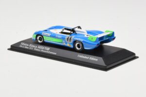 Matra Simca MS670B #7 H. Pescarolo / G. Larrousse 24 Hours of Le Mans Winner 1973 Minichamps 1:43 430731111 Metāls — attēls 3 no 4