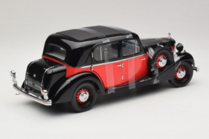 Maybach SW35 Hardtop Melns Sarkans Premier Miniature 1:18 PM-38208 Metāls — attēls 2 no 6