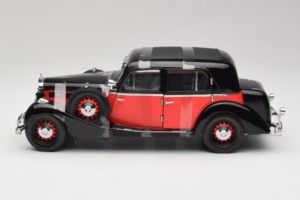 Maybach SW35 Hardtop Melns Sarkans Premier Miniature 1:18 PM-38208 Metāls — attēls 3 no 6