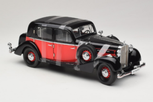 Maybach SW35 Hardtop Melns Sarkans Premier Miniature 1:18 PM-38208 Metāls — attēls 4 no 6