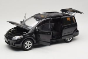 Mazda 5 Melns Paudi 1:18 2169BK Metāls — attēls 2 no 8