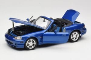 Mazda MX-5 NA 10th Anniversary Blue Metallic Gate 1:18 01071 Metāls — attēls 2 no 8
