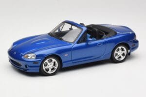 Mazda MX-5 NA 10th Anniversary Blue Metallic Gate 1:18 01071 Metāls