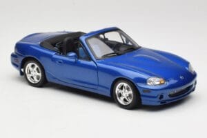 Mazda MX-5 NA 10th Anniversary Blue Metallic Gate 1:18 01071 Metāls — attēls 6 no 8