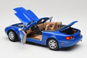 Mazda MX-5 NA Twilight Zils Mica Gate 1:18 1013 Metāls — attēls 5 no 8