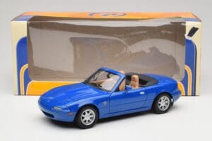 Mazda MX-5 NA Twilight Zils Mica Gate 1:18 1013 Metāls — attēls 8 no 8