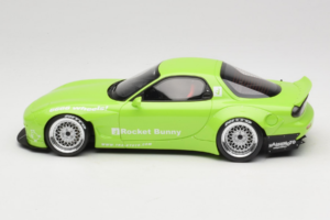 Mazda RX-7 FD Rocket Bunny Pearl Green Otto 1:18 OT1155 Sveķi — attēls 3 no 6