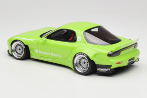 Mazda RX-7 FD Rocket Bunny Pearl Green Otto 1:18 OT1155 Sveķi — attēls 5 no 6