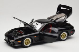 Mazda RX-7 FD Tuned Version Brilliant Black AUTOart 1:18 75968 Metāls — attēls 2 no 8
